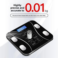 Balance de graisse corporelle USB, balance de graisse domestique intelligente et précise, balance corporelle adulte, petite balance électronique, balance corporelle