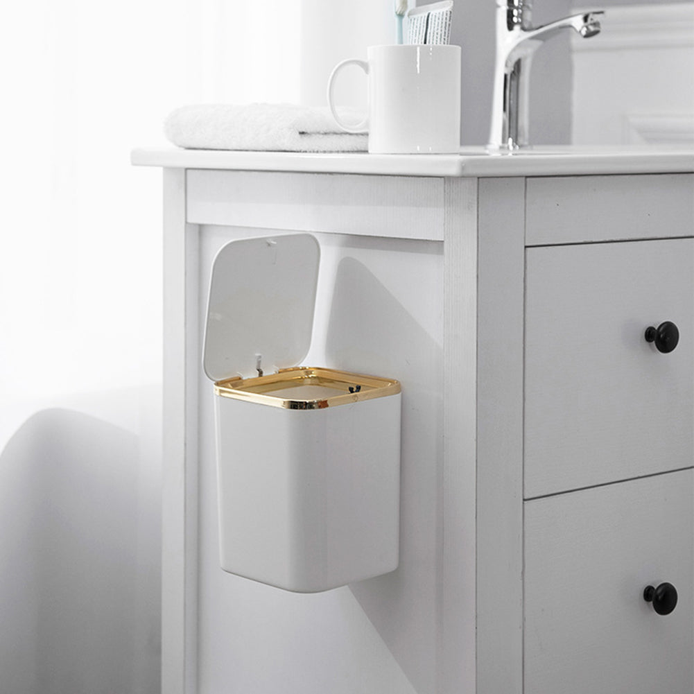 Mini petites poubelles de bureau, corbeille à ordures, table à la maison, poubelle en plastique, fournitures de bureau, poubelles, boîte SunOfficial Barrel