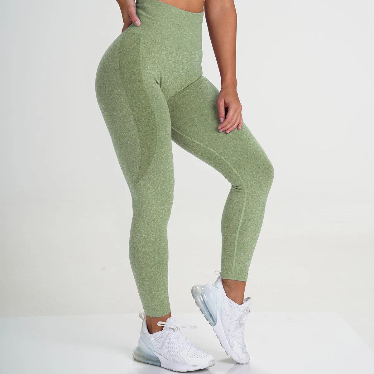 Leggings sans couture femmes Sport collants minces Leggings Fitness taille haute pantalon vêtements de Sport entraînement Athleisure course Leggings