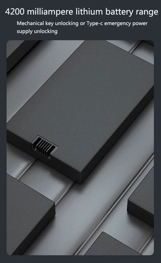 Tuya App serrure intelligente maison antivol porte serrure d'empreintes digitales avec caméra mot de passe serrure grande serrure de porte