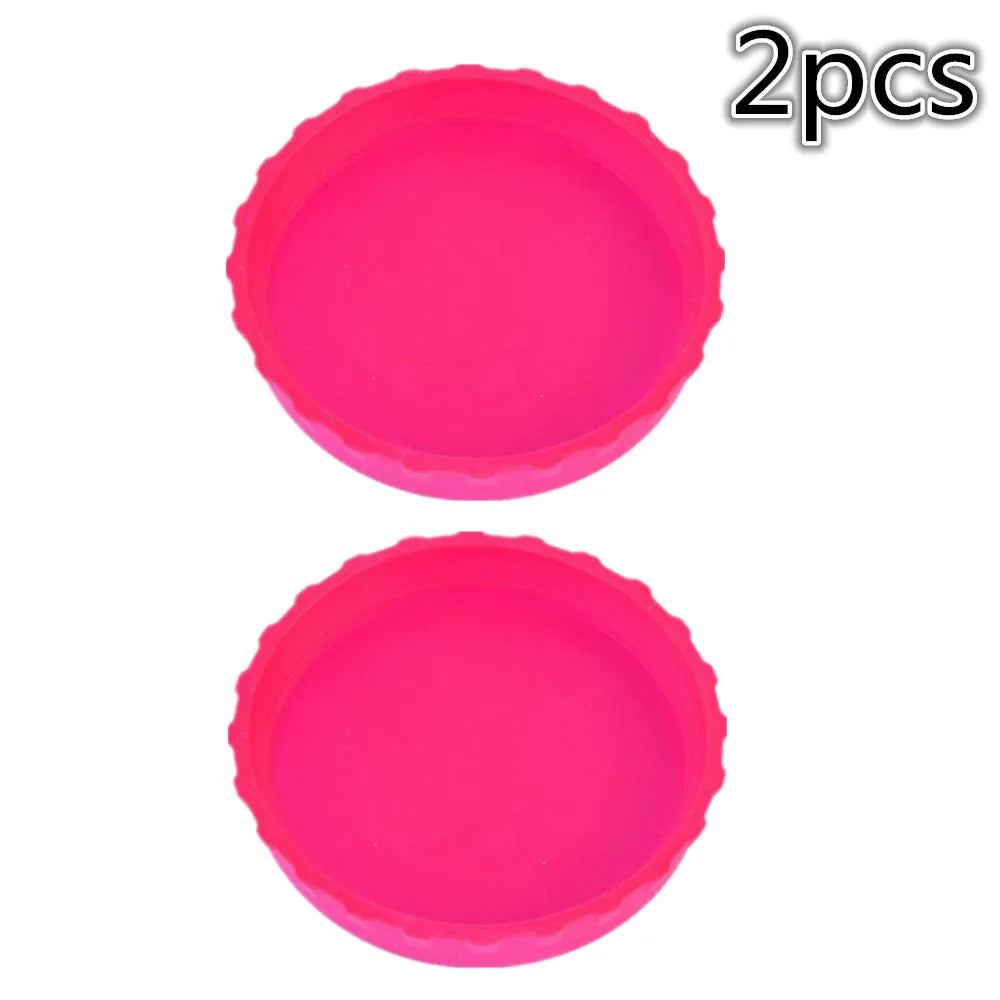 Couvercles de canettes de boissons réutilisables, couvercles de canettes de boissons, protecteurs de couvercles de Soda, bouchon de bouteille d'étanchéité en Silicone, couvercle d'étanchéité anti-fuite