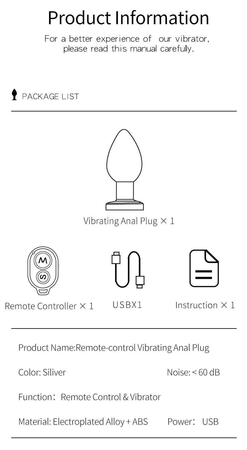 Adult sex toys, double-ended metal anal plug, couples' play, male and female anal dildo, G-spot massager, female SM plug masturbator