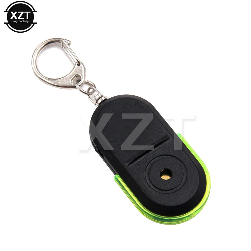 Voiture intelligente Anti-perte alarme portefeuille téléphone clé localisateur porte-clés sifflet son avec lumière LED Mini Anti perte clé détecteur capteur
