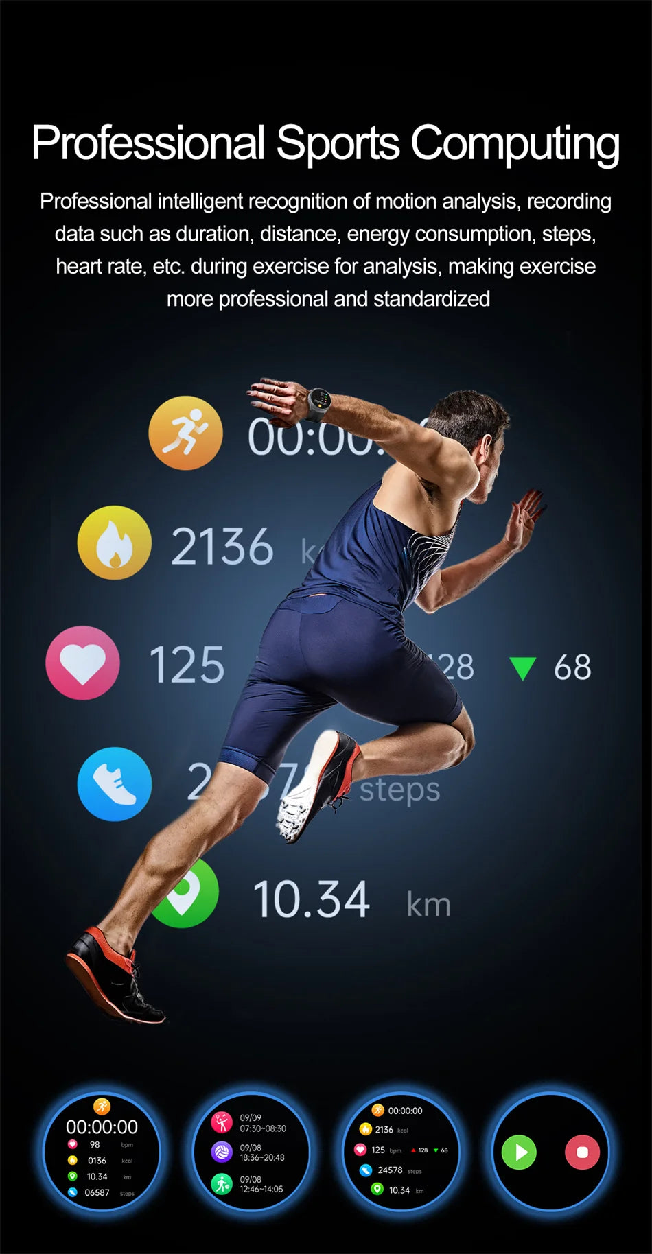 2025 santé montre intelligente NFC ECG pompe à Air pression artérielle oxygène sanguin ECG + PPG Bluetooth appel NFC montre intelligente pour hommes femmes Airbag