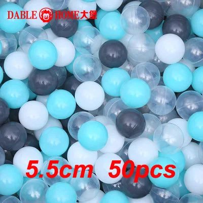 Balle de Sport en plein Air écologique piscine d'eau océan vague balle 50pcs 5.5cm Stress balle d'air jouets drôles pour enfants enfant Ballenbak