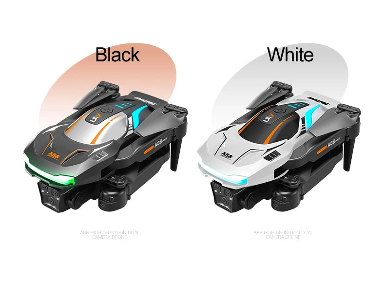 Mini importateur A88 avec caméra pour touristes 8K, haute définition, photographie aérienne professionnelle, GPS, évitement d'obstacles, quadrirotor, importateur de sécurité RC