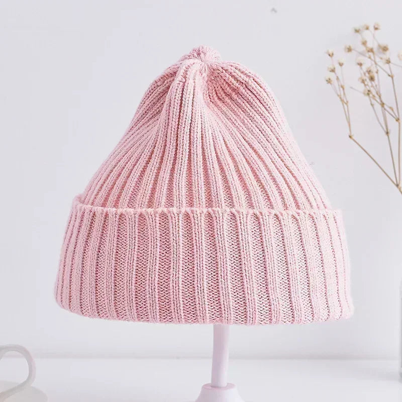 Bonnet au crochet pour nouveau-né, chapeaux d'hiver pour enfants, accessoires de photographie pour tout-petits, trucs chauds pour garçons et filles
