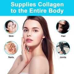 Multi-collagen capsules for men and women – Type I, II, III, and VX hydrolysates for skin, hair, nails, bones, joints, nutrition, and professional use 