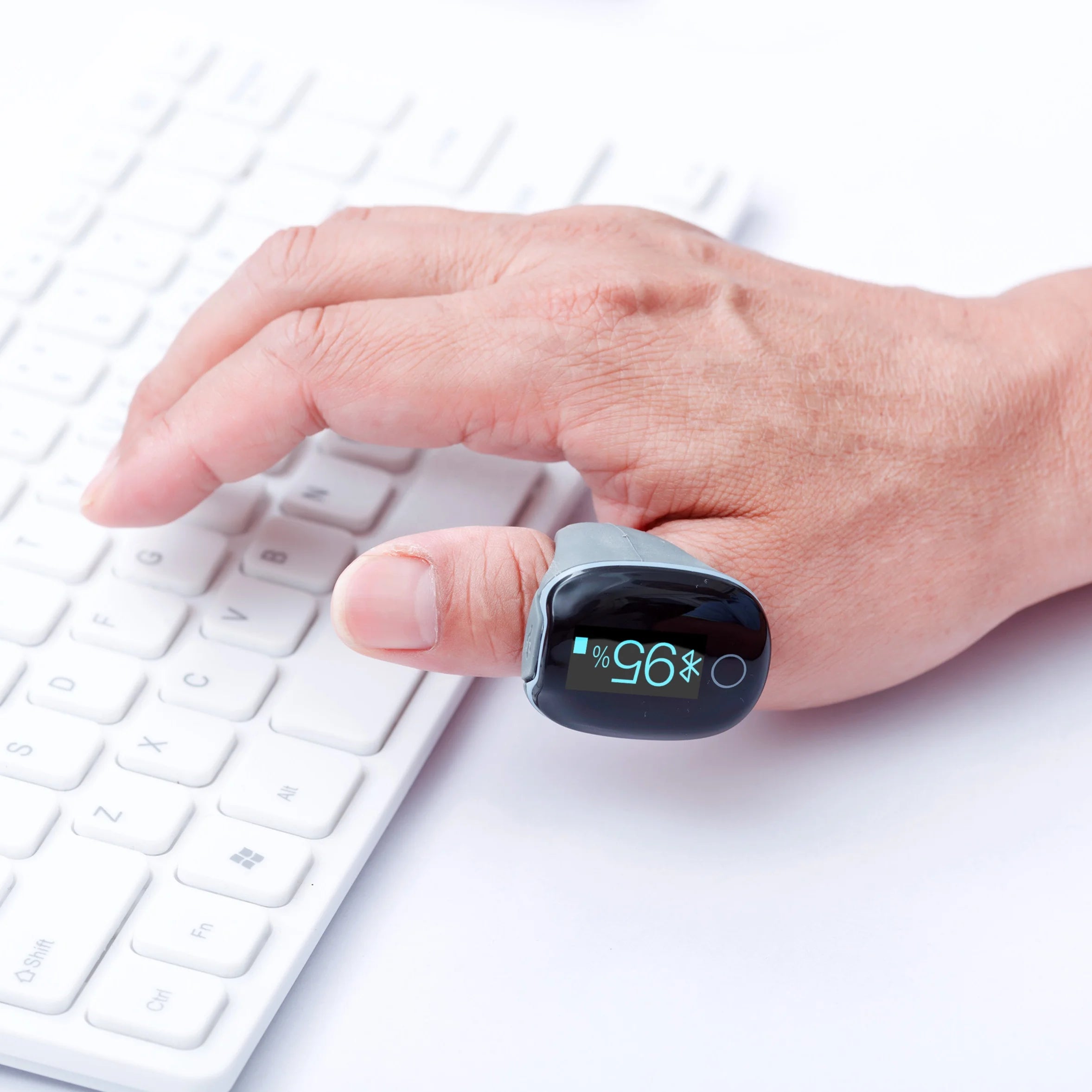 Oxymètre de sommeil Bluetooth Lepu, analyse de date, saturation en oxygène, appareil d'oxymétrie de nuit pendant le sommeil