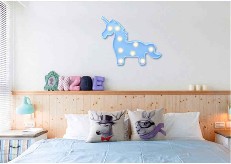Veilleuse LED 3D sans fil pour bébés, applique murale Nairobi Orn, veilleuses pour enfants, cadeaux de vacances pour enfants