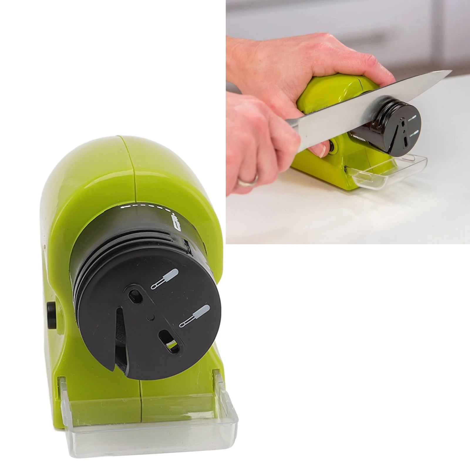 Affûteur de couteaux électrique, Machine à affûter les couteaux électrique, outil pour la cuisine domestique, affûteur de couteaux électrique