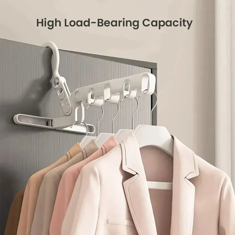 Cintre à vêtements Portable à 5 trous, support de séchage de voyage pliable pour hôtel Camping sac à dos