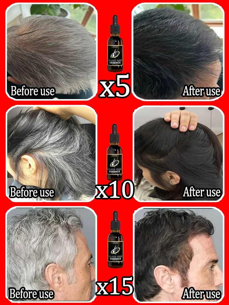 Réparer l'écologie originale des cheveux noirs