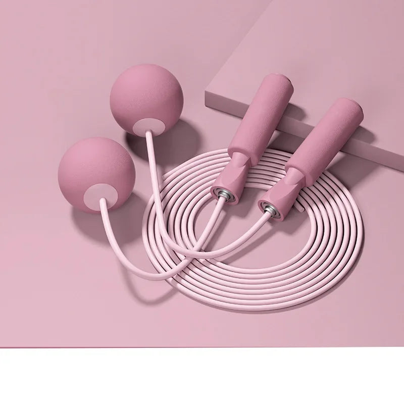 Avec balle lourde corde à sauter sans fil Yoga boxe sport et Fitness entraînement aérobic corde à sauter rapide Portable pour femme, homme