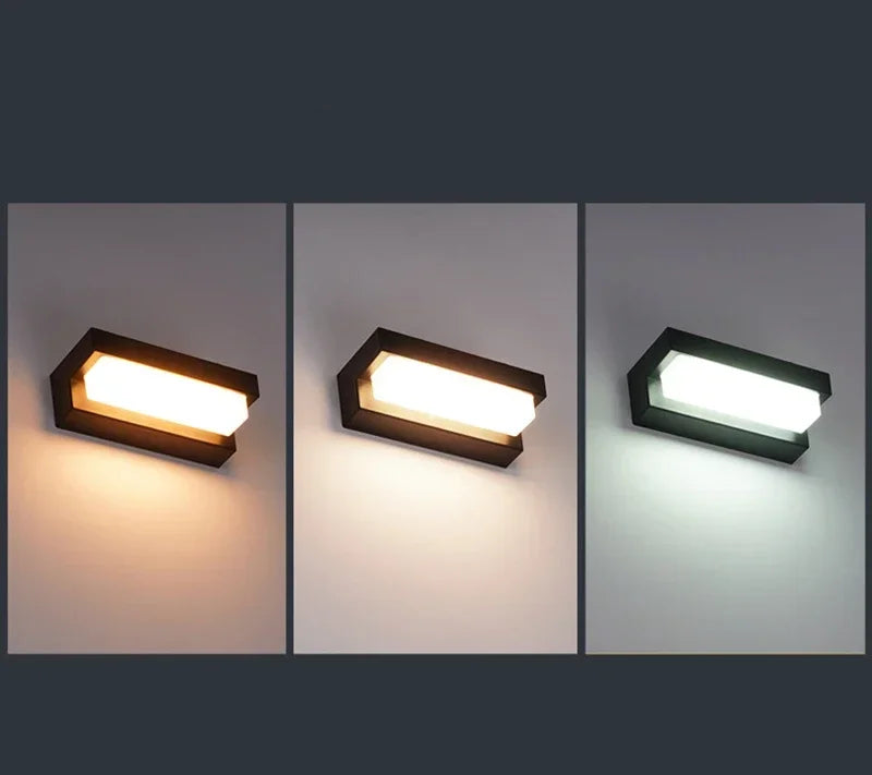 LED extérieur appliques solaires étanche lumière solaire balcon Villa porte cour muré éclairage clôture décor lampe solaire