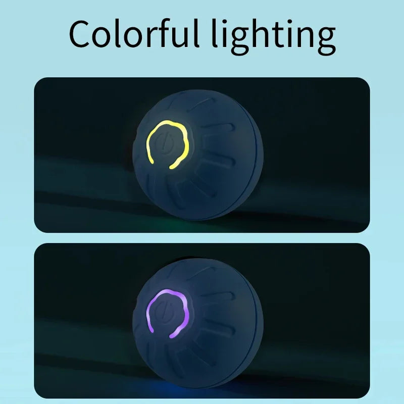 Jouet coule électronique intelligent pour animaux de compagnie, boule mobile, USB, mouvement automatique, rebondissant pour chiot, cadeau d'anniversaire, produit pour chat