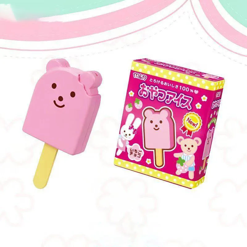 New ice cream feeding toys for food preparation, role-playing, early education, strawberry pudding toy, children's playhouse toys