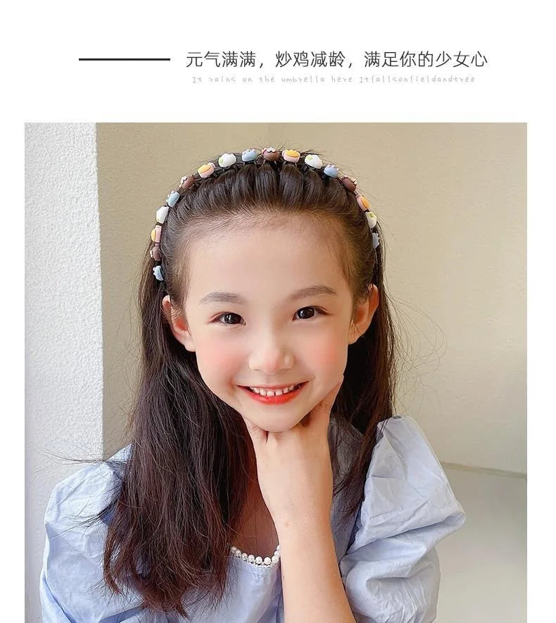 Accessoires de cheveux pour filles cravates bandeaux bande Bandeaux Scrunchie Bandana mode Haarband coréen diadème Cheveux Fille enfants mignon