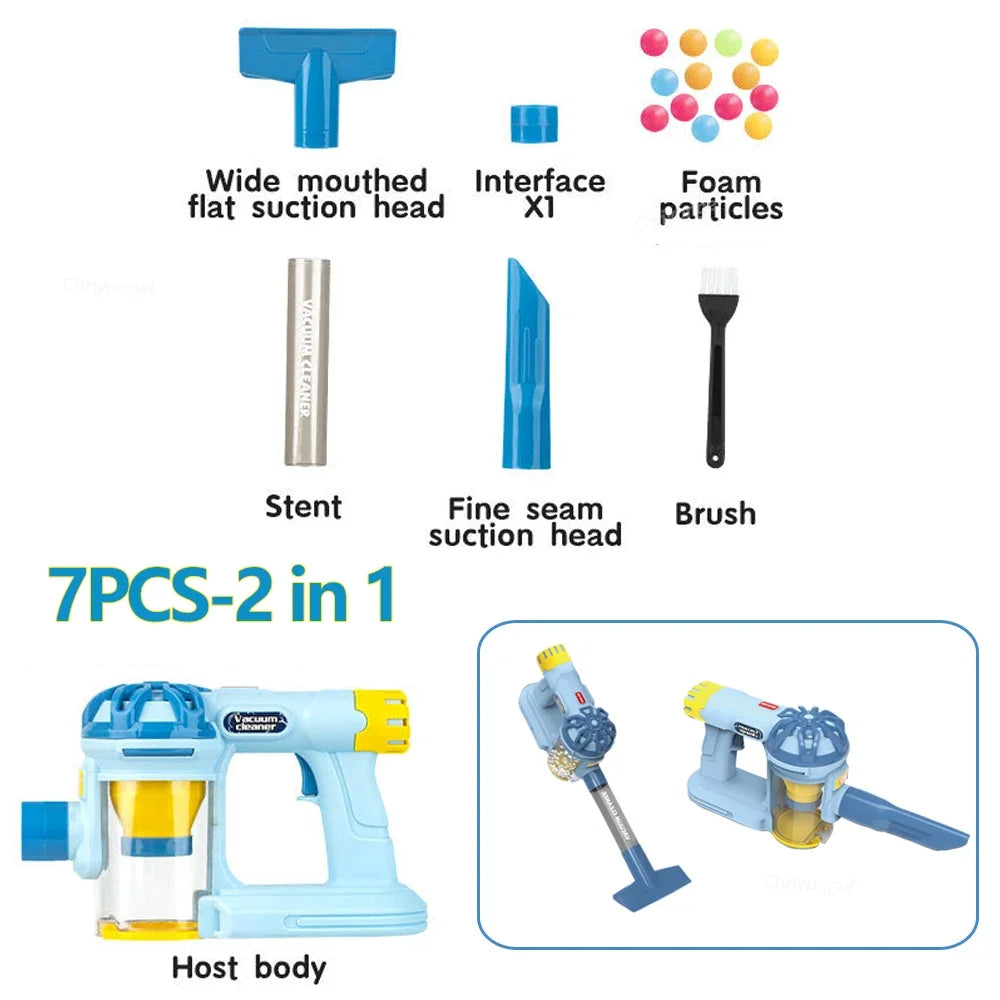 Ensemble d'aspirateur électrique de Simulation pour enfants, jouets de jeu de Simulation pour tout-petits, jeu de rôle, jouet éducatif pour filles et garçons, cadeaux
