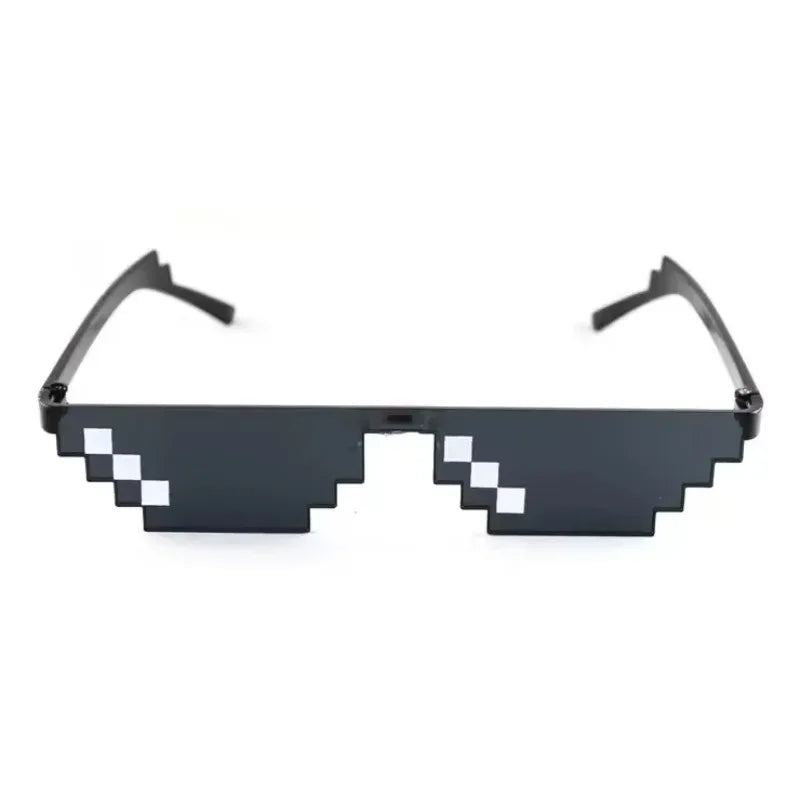 Hot 20 Styles de lunettes de soleil de mode enfants Cos jouer jeu d'action jouet Minecrafter lunettes carrées avec étui EVA jouets pour enfants cadeau