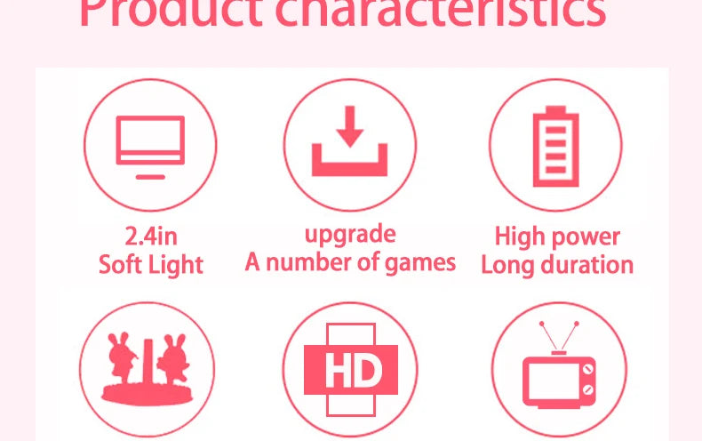 Console de jeu vidéo rétro avec écran Lcd de 2.4 pouces, 400 pouces, Portable, cadeau de noël