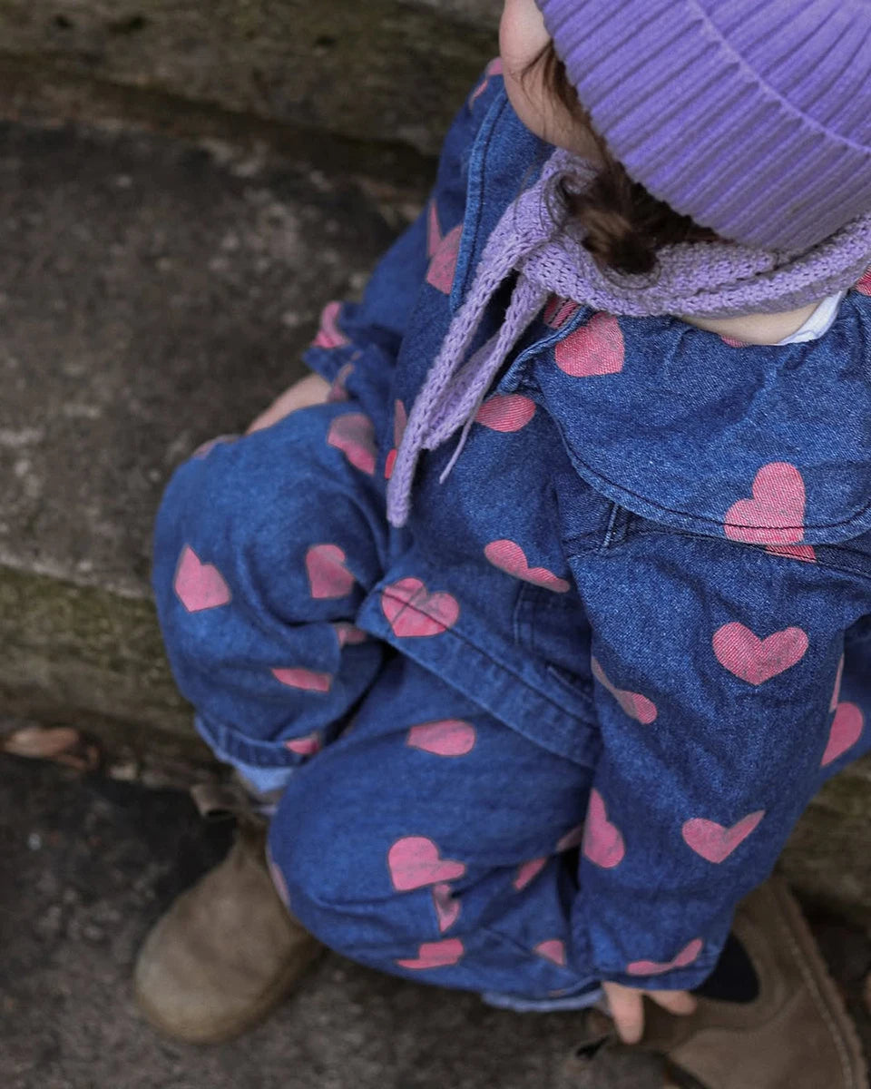 Robe imprimée mignonne pour filles, ensemble de vêtements pour tout-petits, veste à bretelles en jean, robes à enfiler en denim pour enfants, pantalons en jean combiné, marque KS, 2024