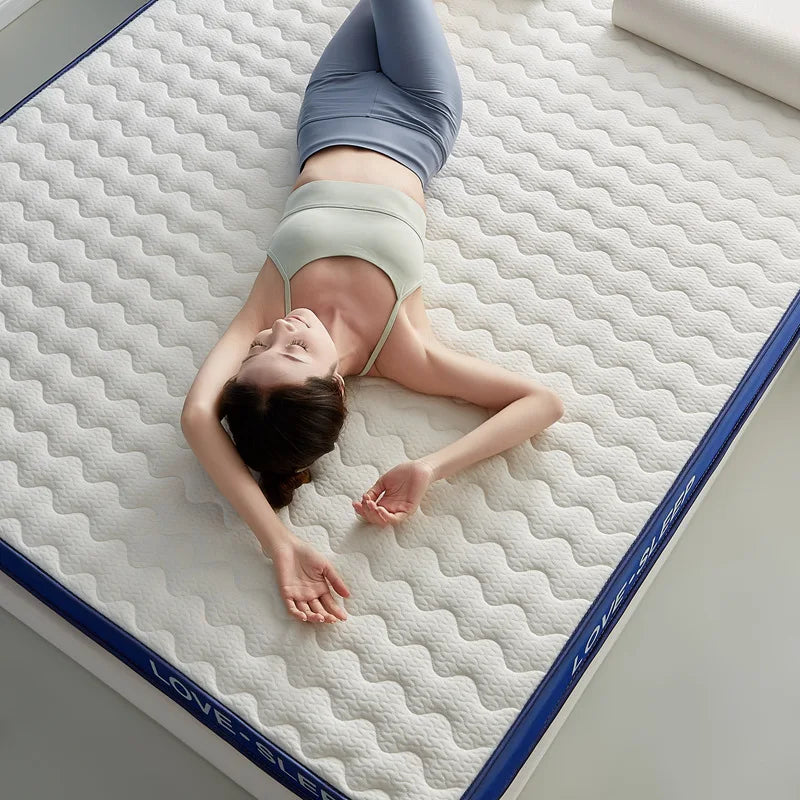 Matelas de lit Tatami pliable en Latex tricoté de qualité supérieure, pour dortoir d'étudiants, chambre à coucher, tapis de protection pour la maison