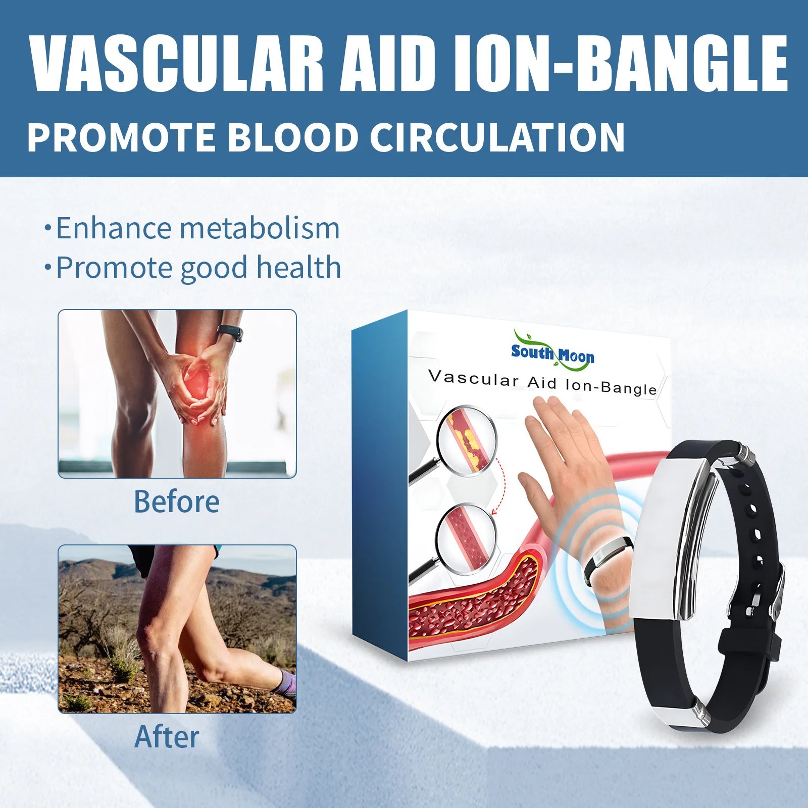 Anneau régulateur de glycémie, traitement du diabète, contrôle de l'hypertension, favorise la Circulation sanguine, anneau d'équilibre magnétique du sucre dans le sang