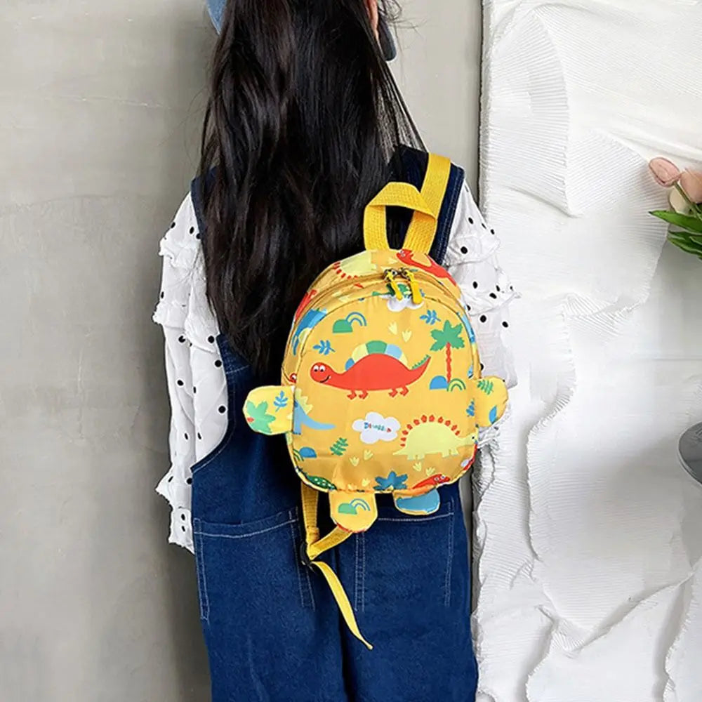 Sac à dos en nylon de dinosaure de dessin animé animal de maternelle, cartable pour enfants, petits sacs Kawaii d'école pour garçons et filles