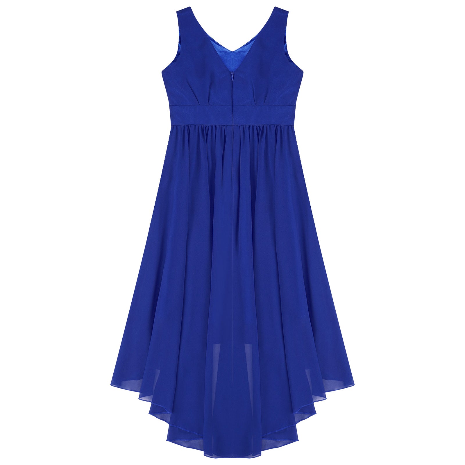 Robe perlée pour filles, élégante, brillante, rose, pour adolescentes, pour cérémonie de première Communion, ourlet Hi-Lo, fleur de demoiselle d'honneur