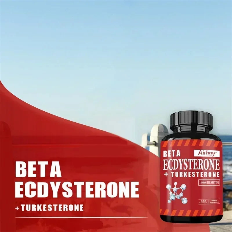 Suppléments Beta Ecdysterone et Turkesterone – Améliore l'endurance des exercices, augmente la masse musculaire et la masse musculaire magre