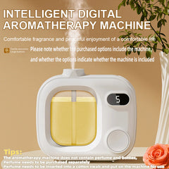 Aromatherapy diffuser, automatic fragrance sprayer for home, bedroom, and bathroom. Air freshener spray.
