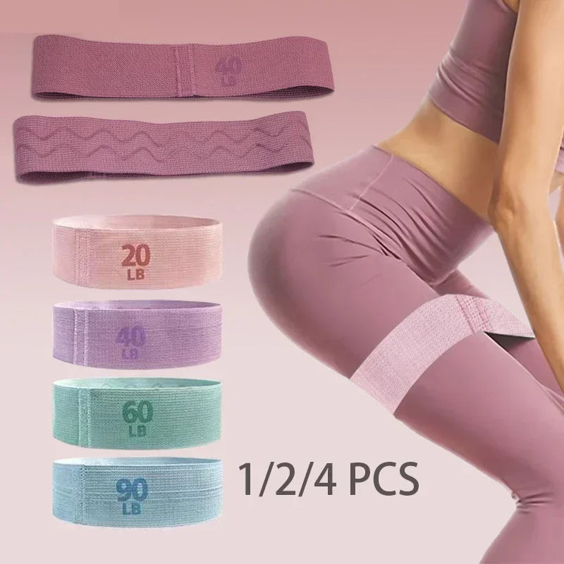 Elastic Fitness Bands, Buttock Training Bands, Gym Resistance Bands, Training Equipment, Strength Training, Elastic Yoga Band