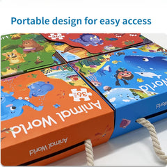 Puzzle de Transport en Papier pour Enfant de 3 à 6 Ans, Grandes Pièces, Cadeau d'Éveil, Jouets pour Bébé, 36 Pièces