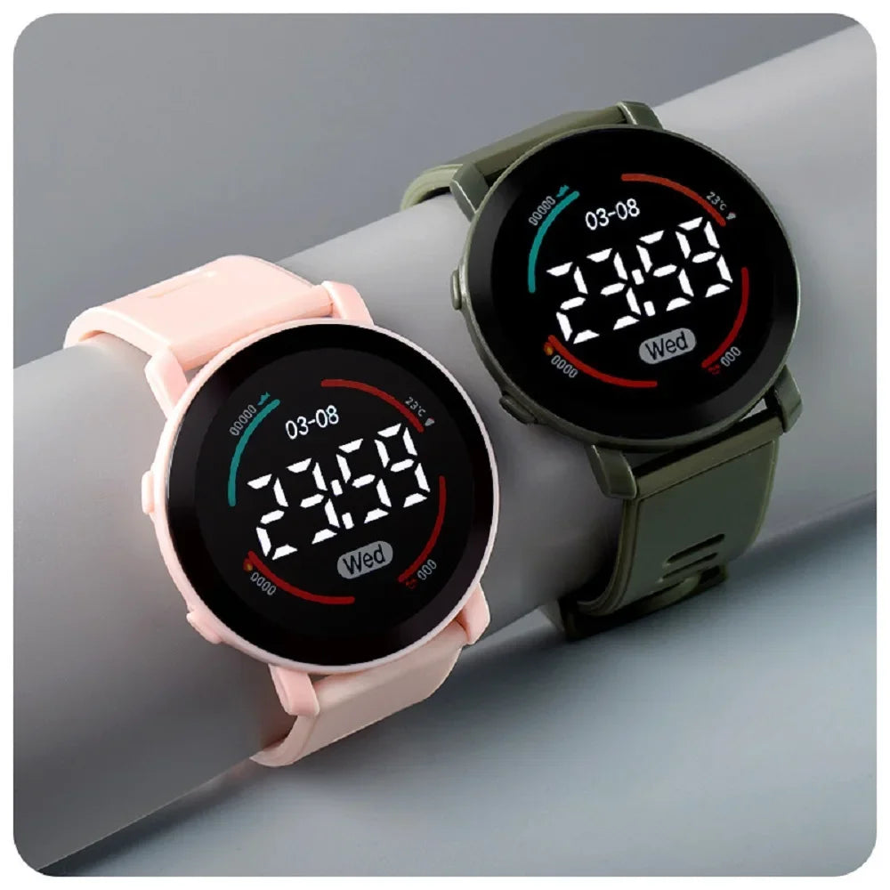 Montres pour enfants mode montres numériques pour enfants étanche Sport LED montre-bracelet électronique Simple garçons filles étudiant horloge