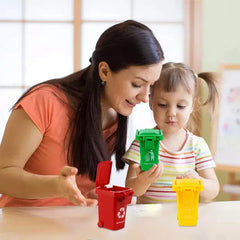 Poubelle l'inventaire pour enfants, mini camion, poubelles de bureau, jeu, petit garçon