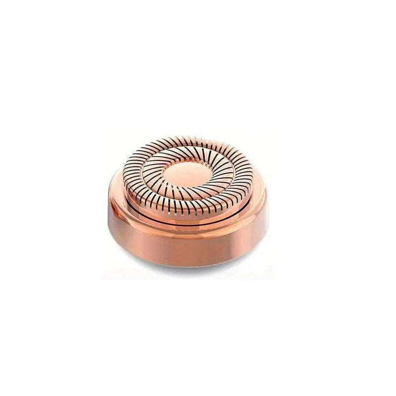 Replacement heads for facial hair removal, for a flawless finish, touch-sensitive facial hair removal tool for women, 4-point view