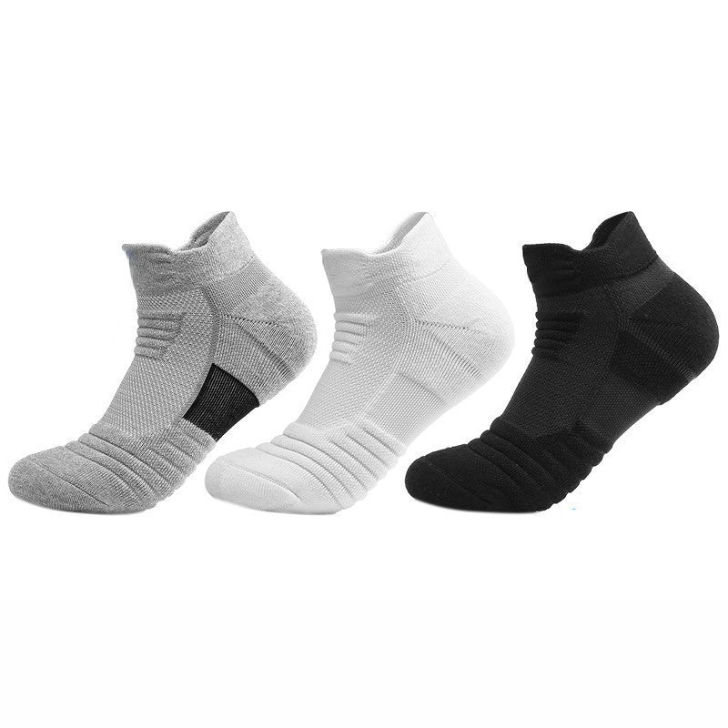1/3 pairs of men's non-slip football socks, cotton socks, short and long tube, breathable and deodorizing sports socks, sizes 39-45
