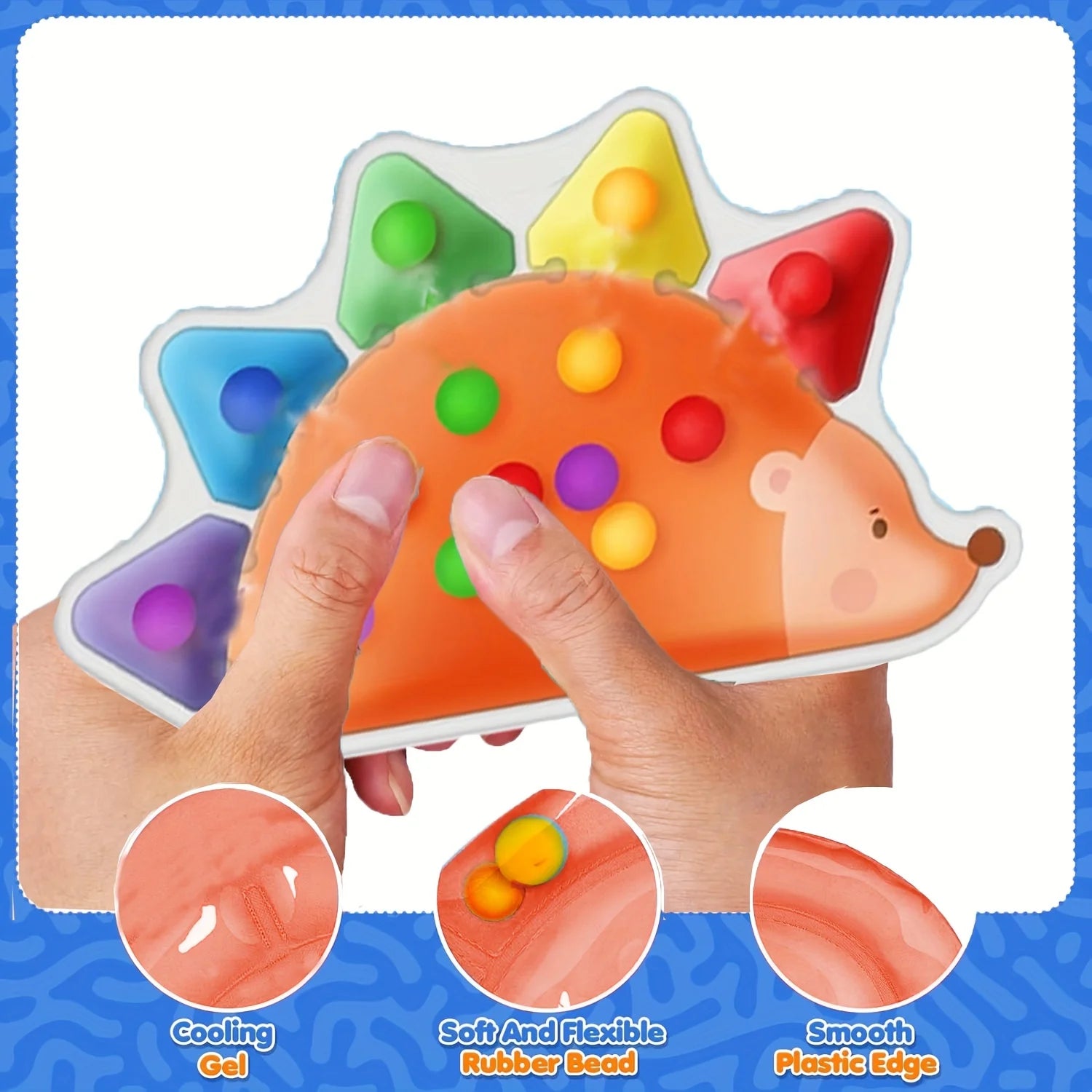 Jouets de tri des couleurs, jouets sensoriels pour les tout-petits, jeux de motricité Fine, jouets d'apprentissage Fidget, jouets hérisson Montessori assortis aux couleurs
