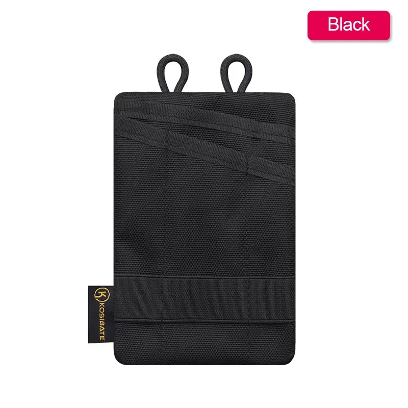 Sac tactique EDC sac portefeuille mini sac de taille clé de carte avec sac de taille camping, randonnée, chasse, pêche, porte-monnaie en plein air