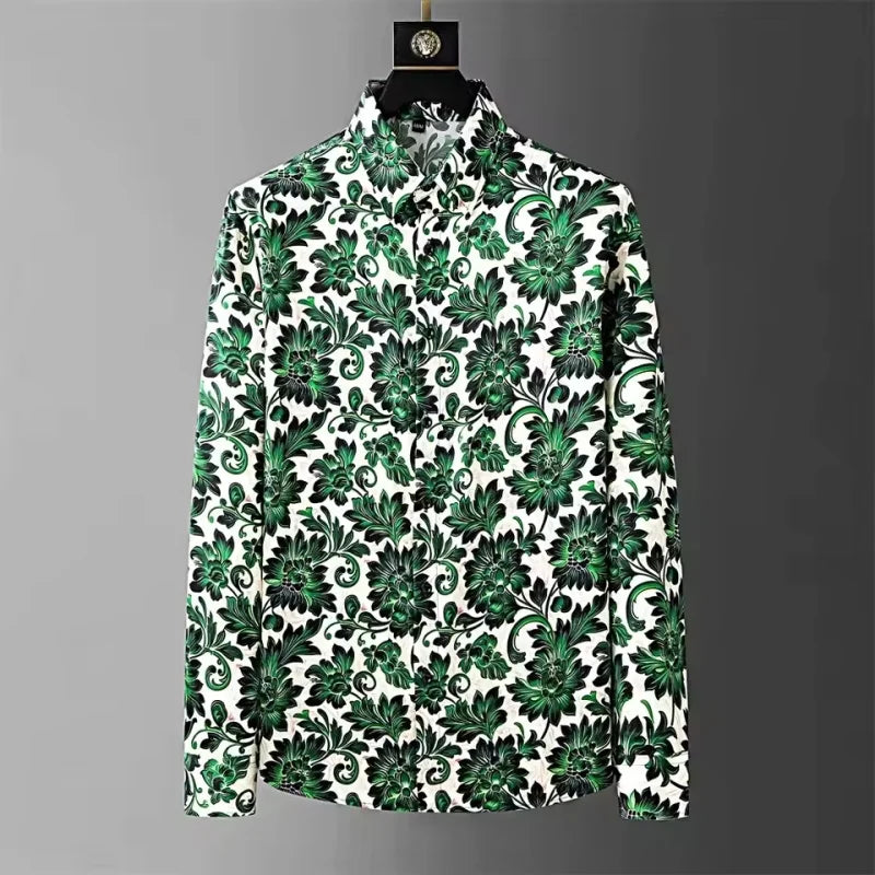 Chemise à carreaux pour hommes, exquise, décontractée, à manches longues, en velours de qualité, confortable et respirante, automne