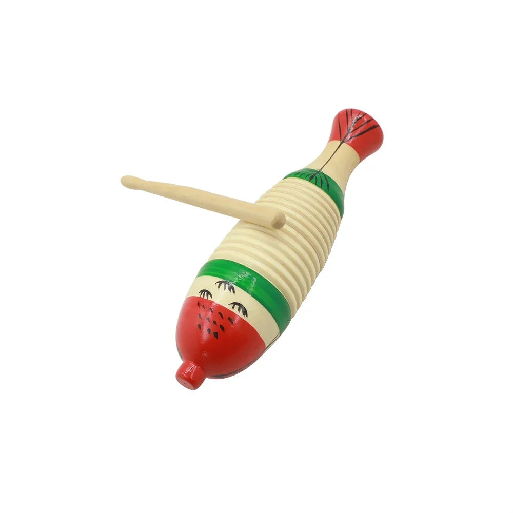 Jouet de poisson en bois Orff PerSCH, jouet musical pour tout-petits, apprentissage de la musique, cadeaux de Noël pour enfants, jouets pour bébé