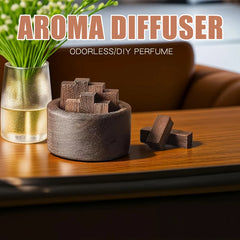 Diffuseur d'arôme en bois sans parfum, bricolage, parfum, salon, salle de bains, toilettes, chambre à coucher, bureau, accessoires pour la maison, décorations d'aromathérapie