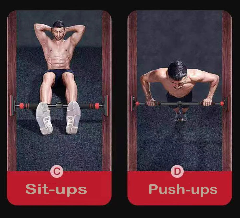 Barre à côtes réglables pour l'exercice, entraînement à domicile, entraînement de salle de sport, entraîneur horizontal de porte de fitness, 350kg