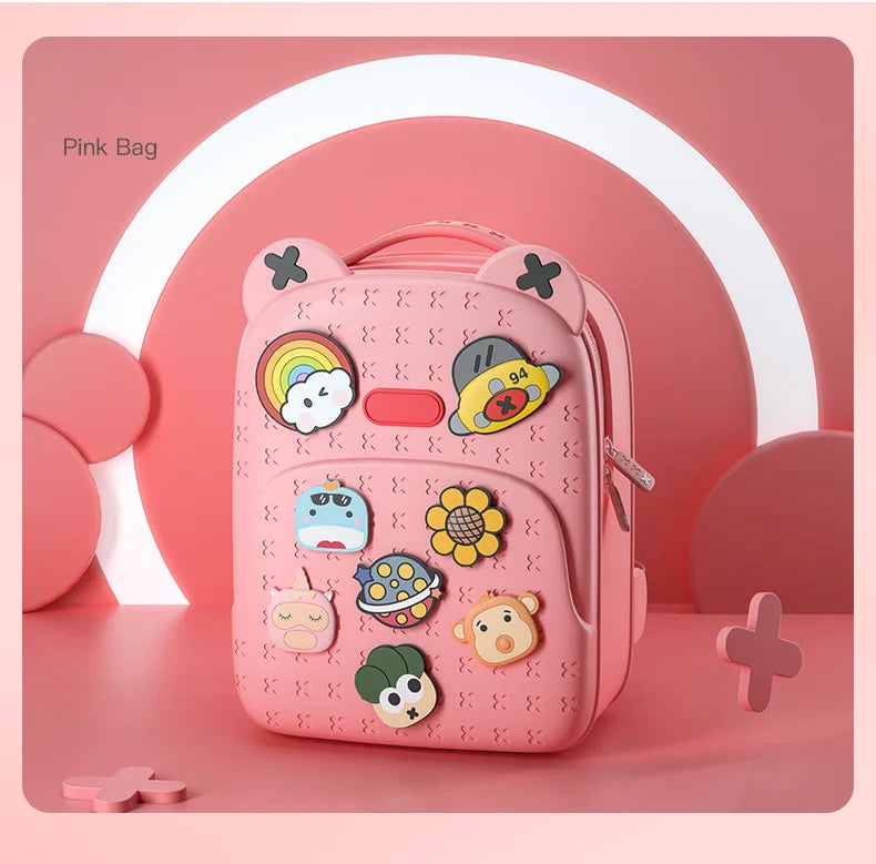 Sac à dos d'école étanche pour fille et garçon, à motif de dessin animé, à la mode, pour la maternelle, Kawaii, cadeau
