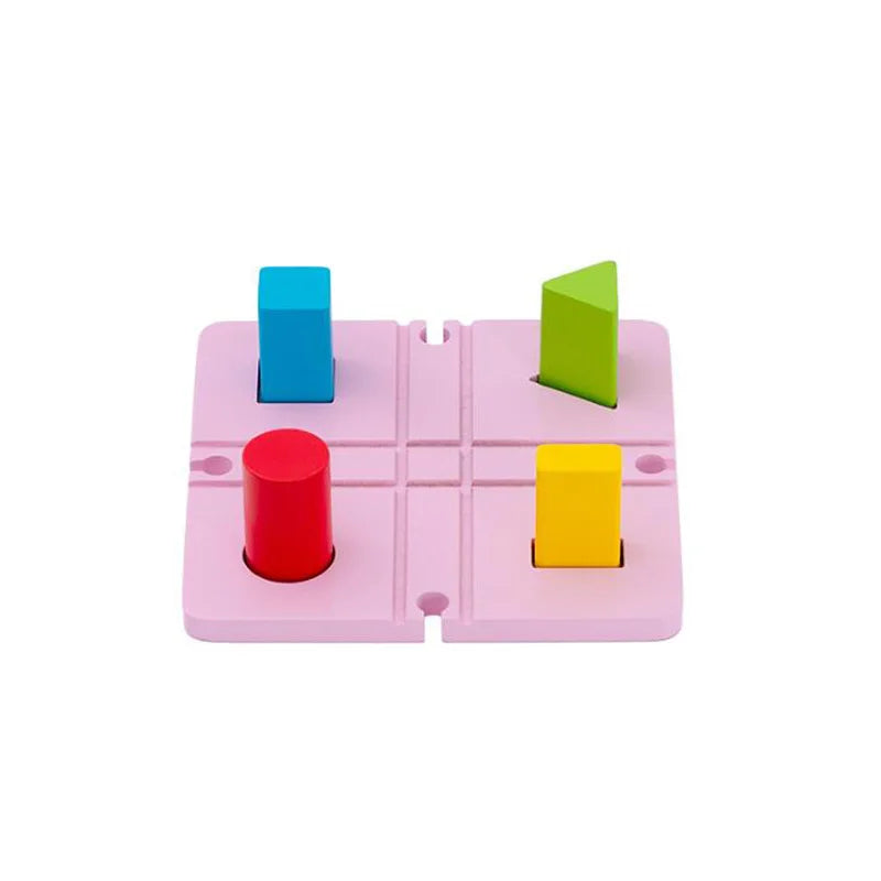 Jouets pour tout-petits, Train en bois, accessoires de voie ferrée, Barricade, scène de piste de plate-forme, jouets Puzzle pour garçons et filles