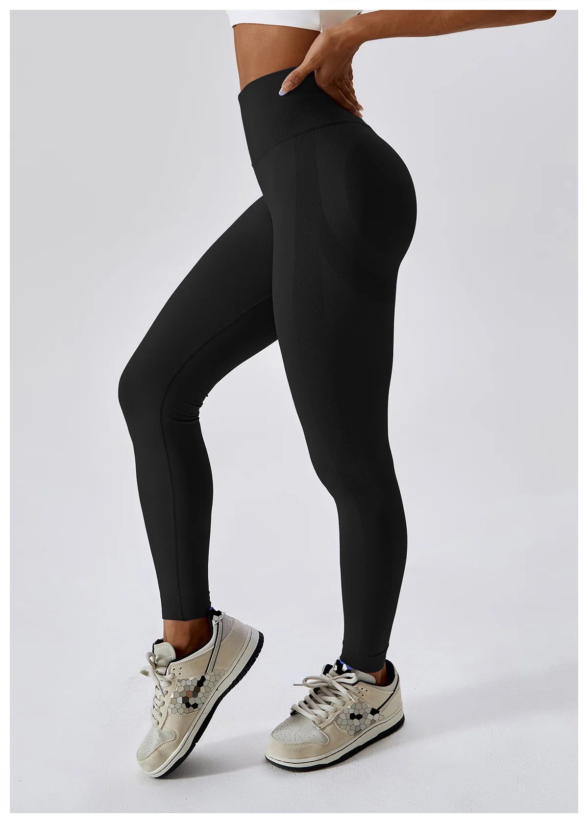 Leggings de Yoga femmes Fitness course taille haute pantalon mince Push Up Sport Scrunch fesses Legging gymnastique athlétique Jogging entraînement femme