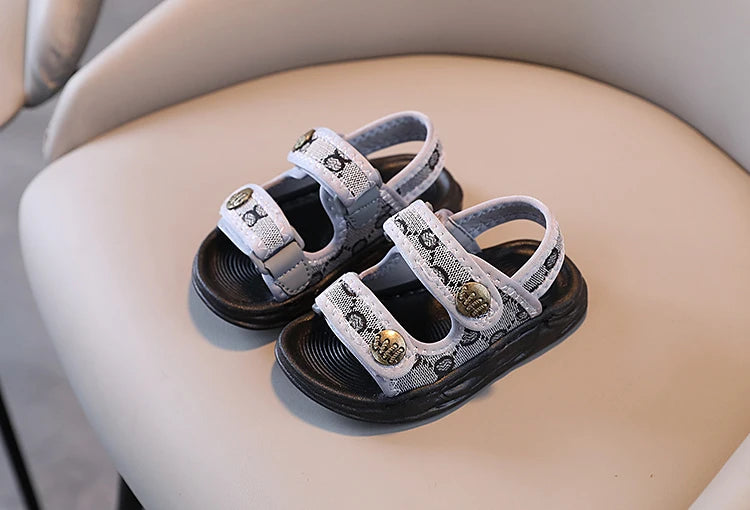 Sandales Confortables à Semelle Souple pour Garçon et Fille, Chaussures de Plage, Loisirs en Plein Air, Nouvel Arrivage, Été, 2024