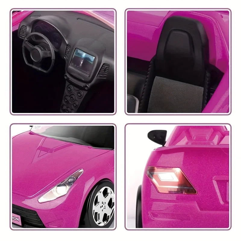 Modèle de voiture enfants jouets voiture en plein air enfants jeu maison de poupée accessoires pour 30 cm fille poupée bricolage anniversaire cadeau de noël jouet
