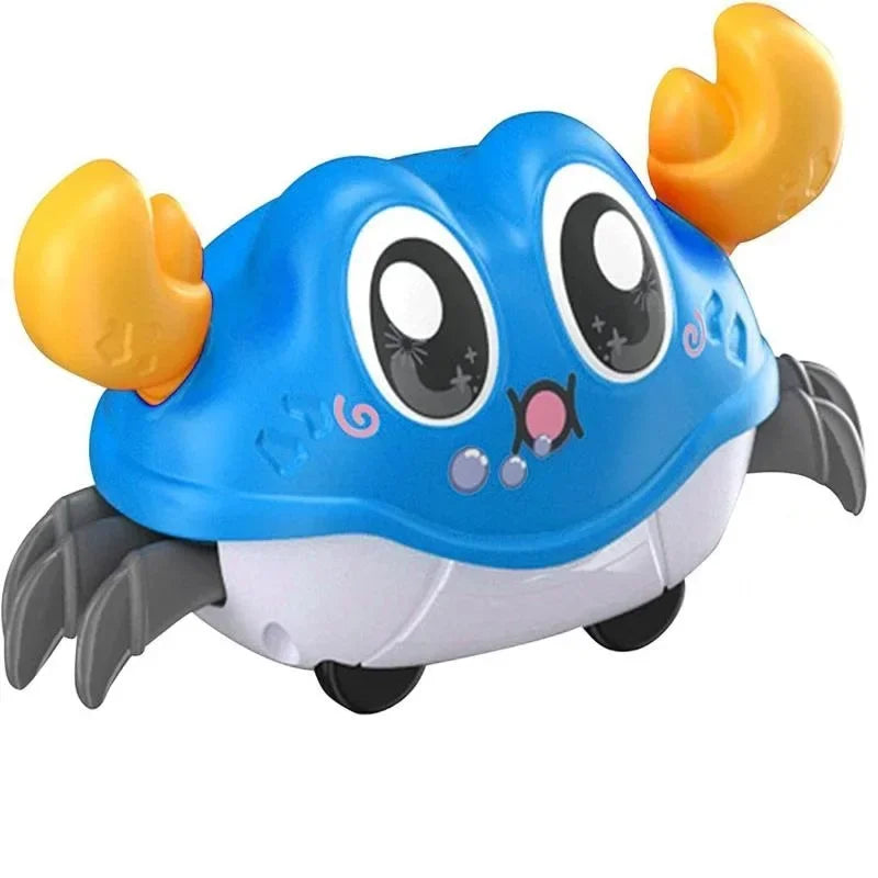 Jouets de crabe rampant pour bébé, jouets sensoriels rampants, apprentissage infantile, développement des tout-petits, marche interactive pour bébés de 0 à 12 mois